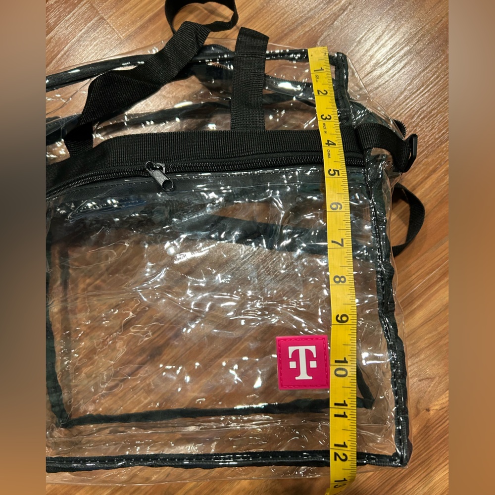 T-Mobile Stadium Game Day Bag Clear Tote Crossbody - Picture 5 of 7